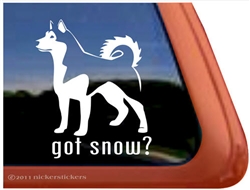 Alaskan Malamute Window Decal