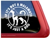 Alaskan Malamute Window Decal