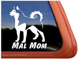 Alaskan Malamute Window Decal