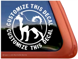 Alaskan Malamute Window Decal