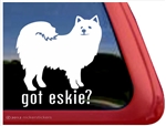 American Eskimo Window Decal