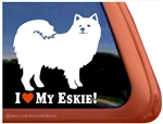 American Eskimo Window Decal