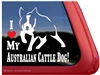 Australian Cattle Dog Window Decal