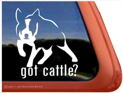 Australian Cattle Dog Window Decal