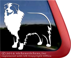 Custom Australian Shepherd Aussie Dog Car Truck RV Window Decal