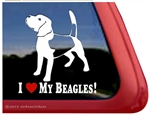 Beagle Window Decal