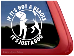 Beagle Window Decal