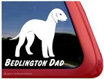 Bedlington Terrier Window Decal