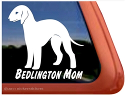 Bedlington Terrier Window Decal