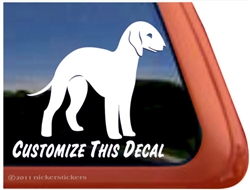 Bedlington Terrier Window Decal