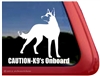 Belgian Malinois Window Decal