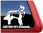 Belgian Tervuren Window Decal