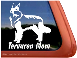 Belgian Tervuren Window Decal