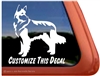 Belgian Tervuren Window Decal