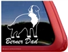 Bernese Mountain Dog Window Decal