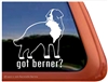 Bernese Mountain Dog Window Decal