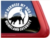 Bernese Mountain Dog Window Decal