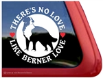 Bernese Mountain Dog Window Decal