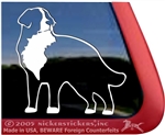 Bernese Mountain Dog Window Decal