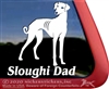 Sloughi Dog Sighthound Window Decal