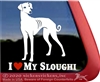 Sloughi Dog Sighthound Window Decal