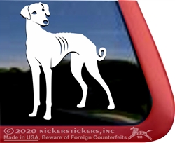 Custom Sloughi Dog iPad Car Truck RV Window Decal Sticker