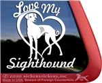 Sloughi Dog Sighthound Window Decal