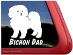 Bichon Frise Window Decal