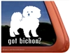 Bichon Frise Window Decal