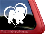 Bichon Frise Window Decal