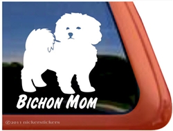 Bichon Frise Window Decal