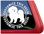 Bichon Frise Window Decal