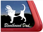 Bloodhound Window Decal