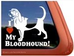 Bloodhound Window Decal