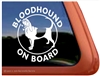 Bloodhound Window Decal