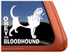Bloodhound Window Decal