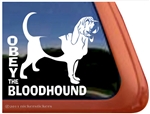 Bloodhound Window Decal