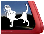 Bloodhound Dog Window Decal