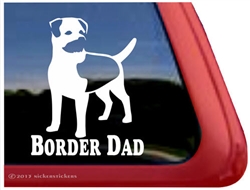 Border Terrier Window Decal