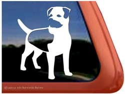 Custom Border Terrier Dog Vinyl Car Truck RV Window Decal Sticker