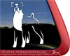 Boxer Dog Decal Sticker Car Auto Window iPad