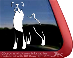 Boxer Dog Decal Sticker Car Auto Window iPad