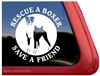 Boxer Dog Decal Sticker Car Auto Window iPad