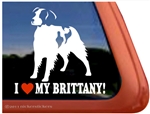 American Brittany Window Decal