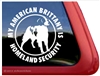 American Brittany Window Decal