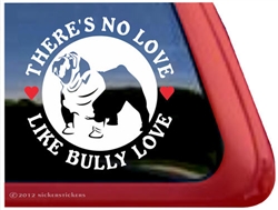 Bulldog Window Decal