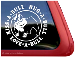 Bulldog Window Decal