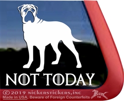 Bullmastiff Window Decal