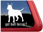 Bull Terrier Window Decal