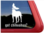 Chihuahua Window Decal
